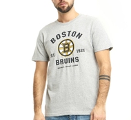 30900 Футболка Boston Bruins, сер., (ТМ ATRIBUTIKA&CLUB)
