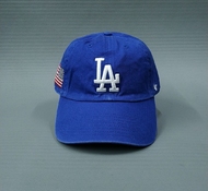 Бейсболка 47 BRAND CLEAN UP OSFA LOS ANGELES DODGERS MLB голубой/белый