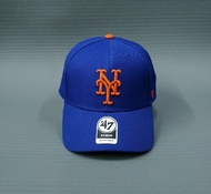 Бейсболка 47 MVP NEW YORK METS MLB Velkro цвет голубой/оранжевый