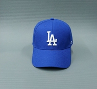 Бейсболка 47 MLB LOS ANGELES DODGERS MVP velkro цвет голубой/бел.