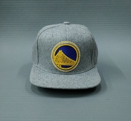 Бейсболка M&N Snapback Wool GOLDEN STATE WARRIORS NBA (серый/лого)