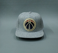 Бейсболка M&N Snapback Wool WASHINGTON WIZARDS NBA (серый/лого)